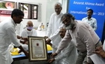 The Anuvrat Ahimsa Award 2013 for International Peace given to Rajagopal!